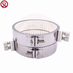 120v skrūvju izolācijas keramikas joslu ekstrūdera mucas sildītājs ekstrūzijas mašīnai